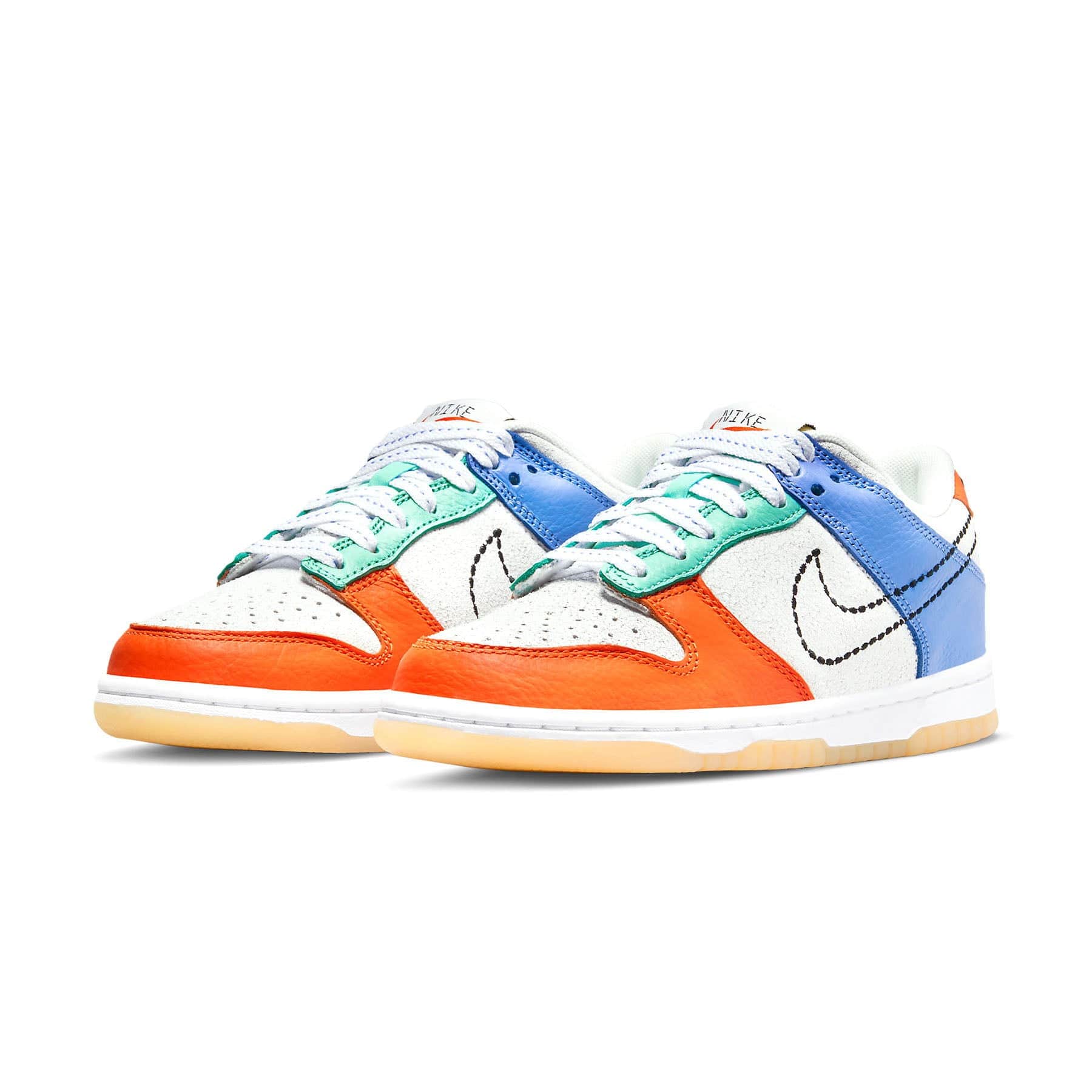 Nike Dunk Low GS 'Nike 101' — UK 13.5 | EU 32 | US 1Y — Back View