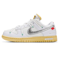 Off-White x Nike Dunk Low 'Dear Summer - 01 of 50' — UK 3 | EU 35.5 | US 3.5 — Front View