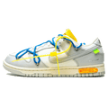 Off-White x Nike Dunk Low 'Lot 10 of 50' — UK 3 | EU 35.5 | US 3.5 — Front View