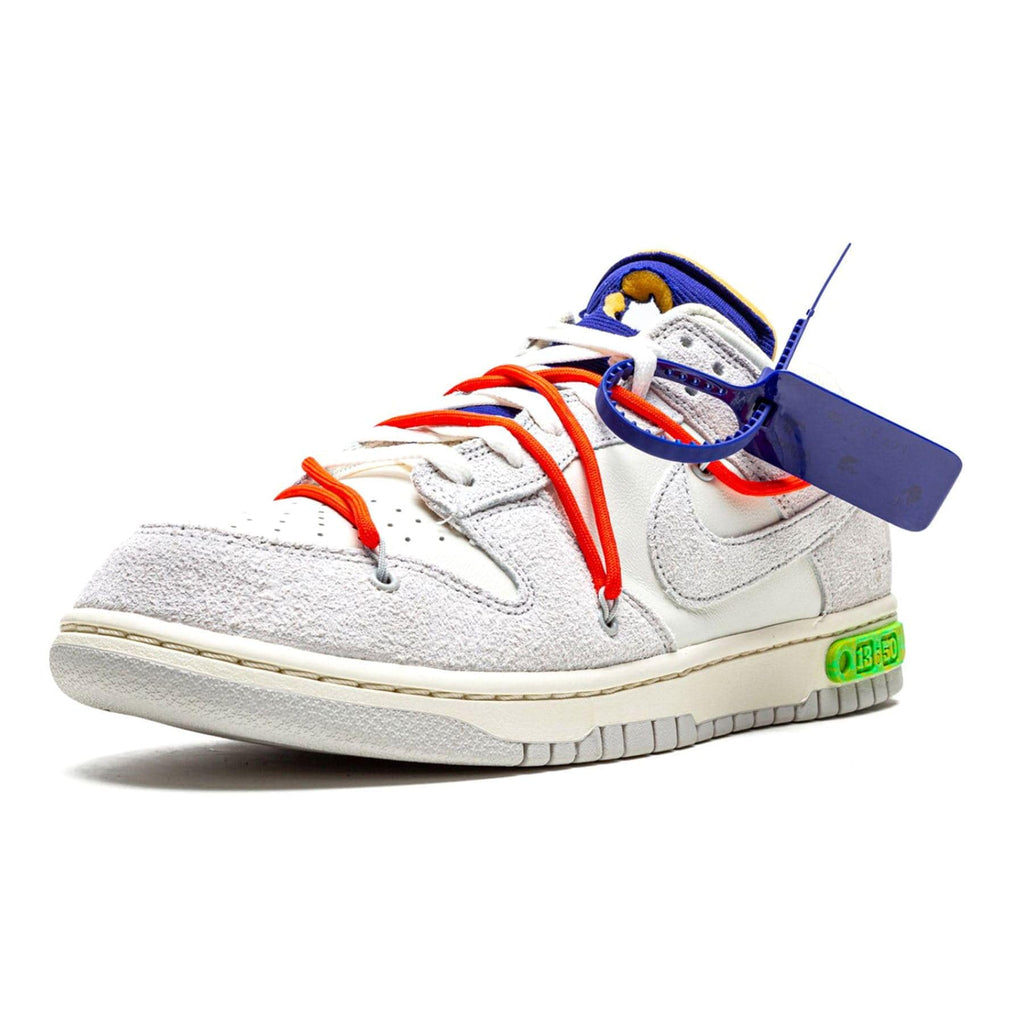 Off-White x Nike Dunk Low 'Lot 13 of 50' — UK 3 | EU 35.5 | US 3.5 — Top View