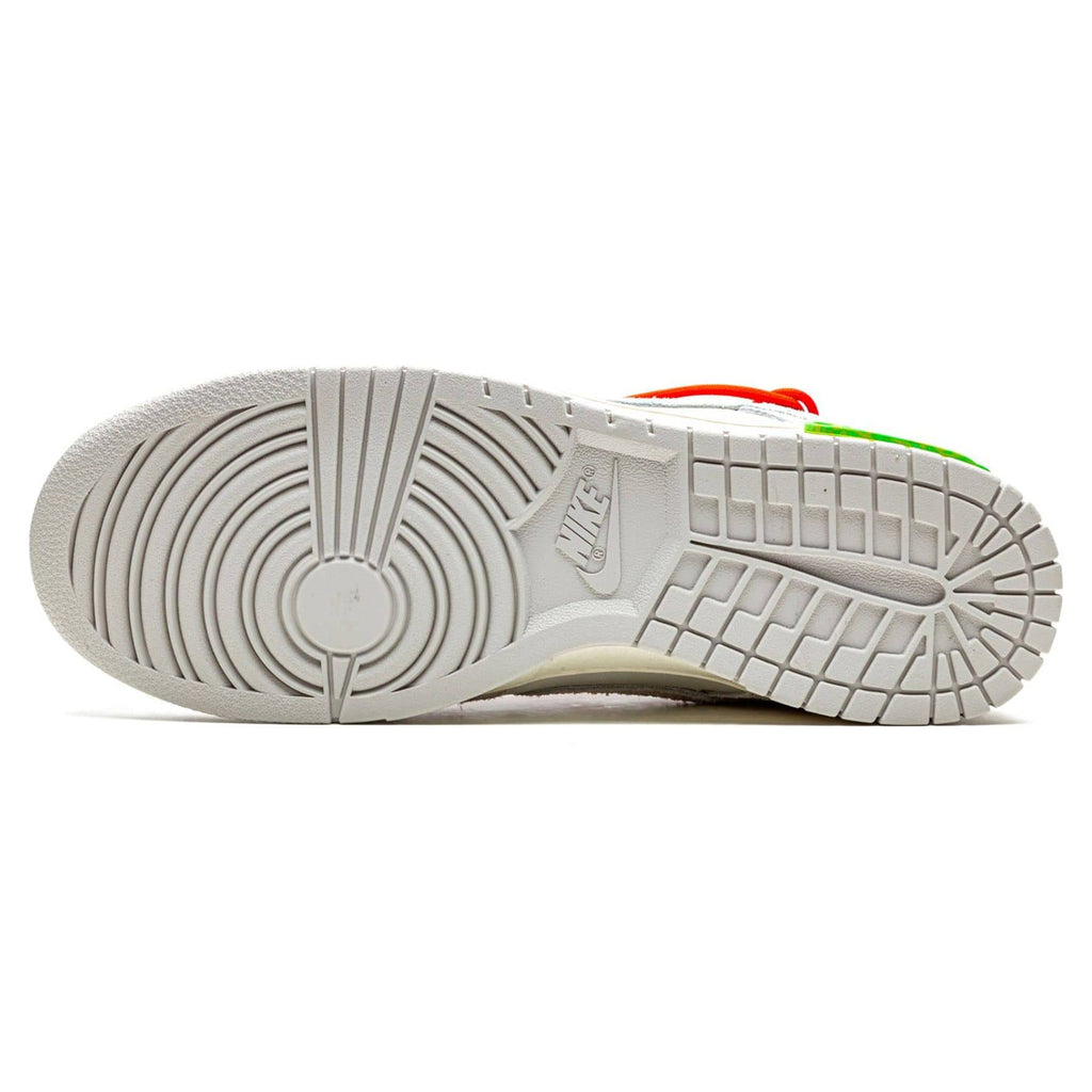 Off-White x Nike Dunk Low 'Lot 13 of 50' — UK 3 | EU 35.5 | US 3.5 — Detail View