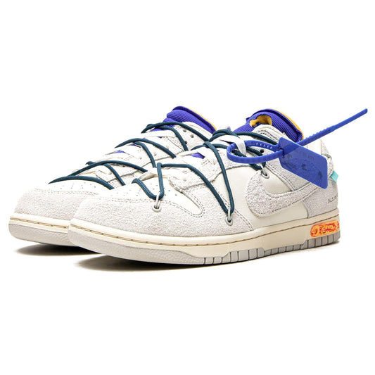 Off-White x Nike Dunk Low 'Lot 16 of 50' — UK 3 | EU 35.5 | US 3.5 — Side View