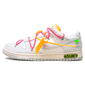 Off-White x Nike Dunk Low 'Lot 17 of 50' — UK 3 | EU 35.5 | US 3.5 — Front View