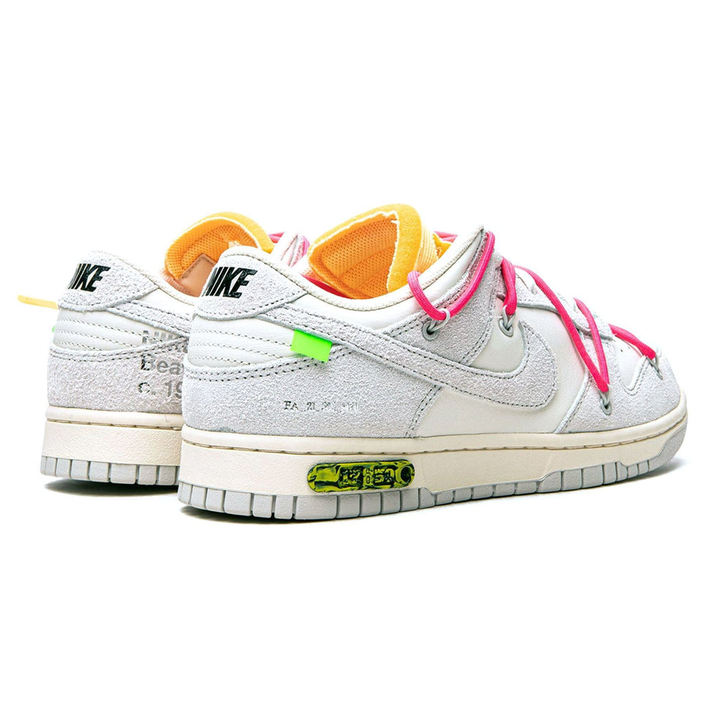Off-White x Nike Dunk Low 'Lot 17 of 50' — UK 3 | EU 35.5 | US 3.5 — Back View