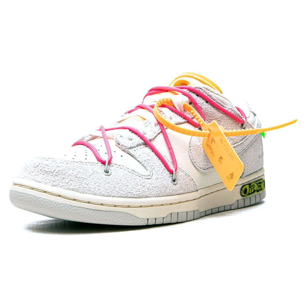 Off-White x Nike Dunk Low 'Lot 17 of 50' — UK 3 | EU 35.5 | US 3.5 — Top View