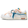 Off-White x Nike Dunk Low 'Lot 19 of 50' — UK 3 | EU 35.5 | US 3.5 — Front View