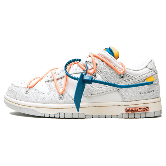 Off-White x Nike Dunk Low 'Lot 19 of 50' — UK 3 | EU 35.5 | US 3.5 — Front View