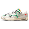 Off-White x Nike Dunk Low 'Lot 20 of 50' — UK 3 | EU 35.5 | US 3.5 — Front View