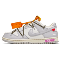 Off-White x Nike Dunk Low 'Lot 22 of 50' — UK 3 | EU 35.5 | US 3.5 — Front View