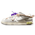 Off-White x Nike Dunk Low 'Lot 24 of 50' — UK 3 | EU 35.5 | US 3.5 — Front View