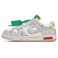 Off-White x Nike Dunk Low 'Lot 25 of 50' — UK 3 | EU 35.5 | US 3.5 — Front View