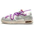 Off-White x Nike Dunk Low 'Lot 28 of 50' — UK 3 | EU 35.5 | US 3.5 — Front View