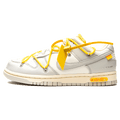 Off-White x Nike Dunk Low 'Lot 29 of 50' — UK 3 | EU 35.5 | US 3.5 — Front View