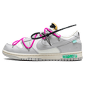 Off-White x Nike Dunk Low 'Lot 30 of 50' — UK 3 | EU 35.5 | US 3.5 — Front View