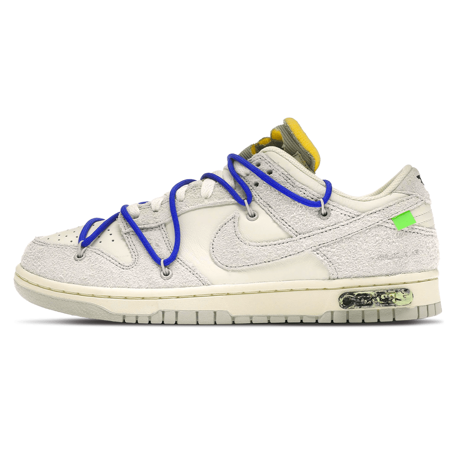 Off-White x Nike Dunk Low 'Lot 32 of 50' — UK 3 | EU 35.5 | US 3.5 — Front View