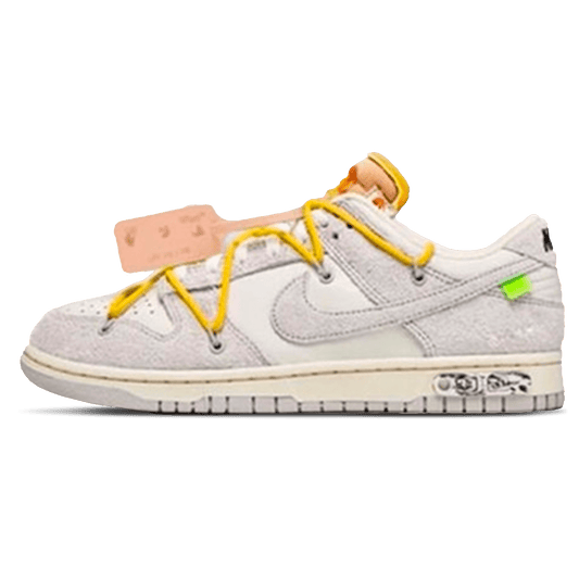 Off-White x Nike Dunk Low 'Lot 39 of 50' — UK 3 | EU 35.5 | US 3.5 — Front View