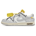 Off-White x Nike Dunk Low 'Lot 41 of 50' — UK 3 | EU 35.5 | US 3.5 — Front View