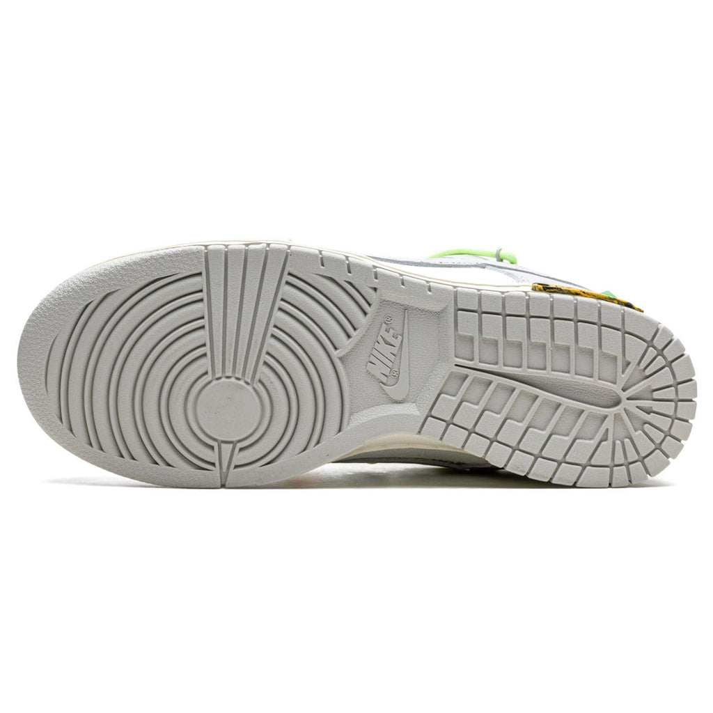 Off-White x Nike Dunk Low 'Lot 43 of 50' — UK 3 | EU 35.5 | US 3.5 — Detail View
