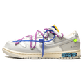 Off-White x Nike Dunk Low 'Lot 48 of 50' — UK 3 | EU 35.5 | US 3.5 — Front View