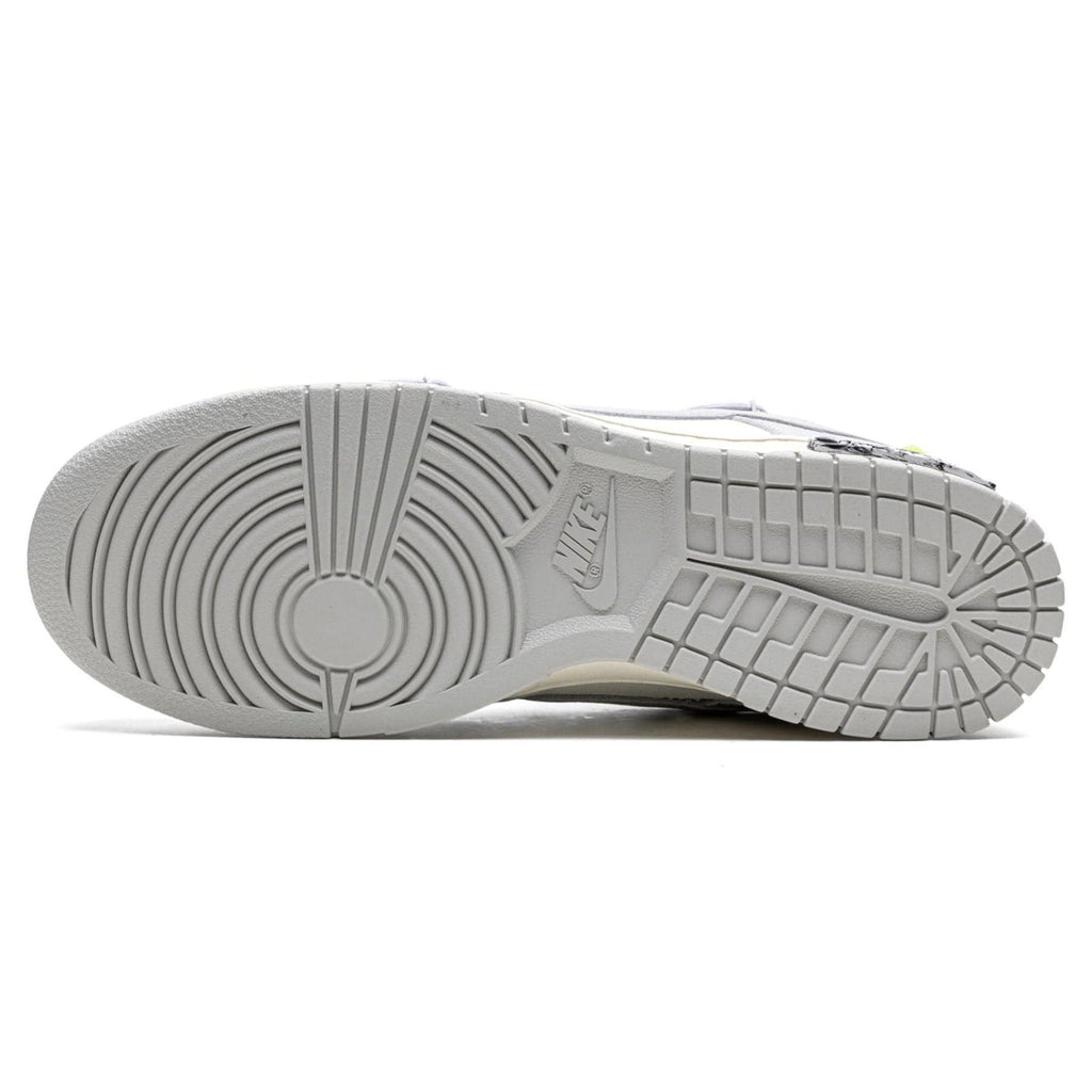 Off-White x Nike Dunk Low 'Lot 49 of 50' — UK 3 | EU 35.5 | US 3.5 — Detail View