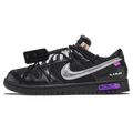 Off-White x Nike Dunk Low 'Lot 50 of 50' — UK 3 | EU 35.5 | US 3.5 — Front View