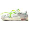 Off-White x Nike Dunk Low 'Lot 07 of 50' — UK 3 | EU 35.5 | US 3.5 — Front View