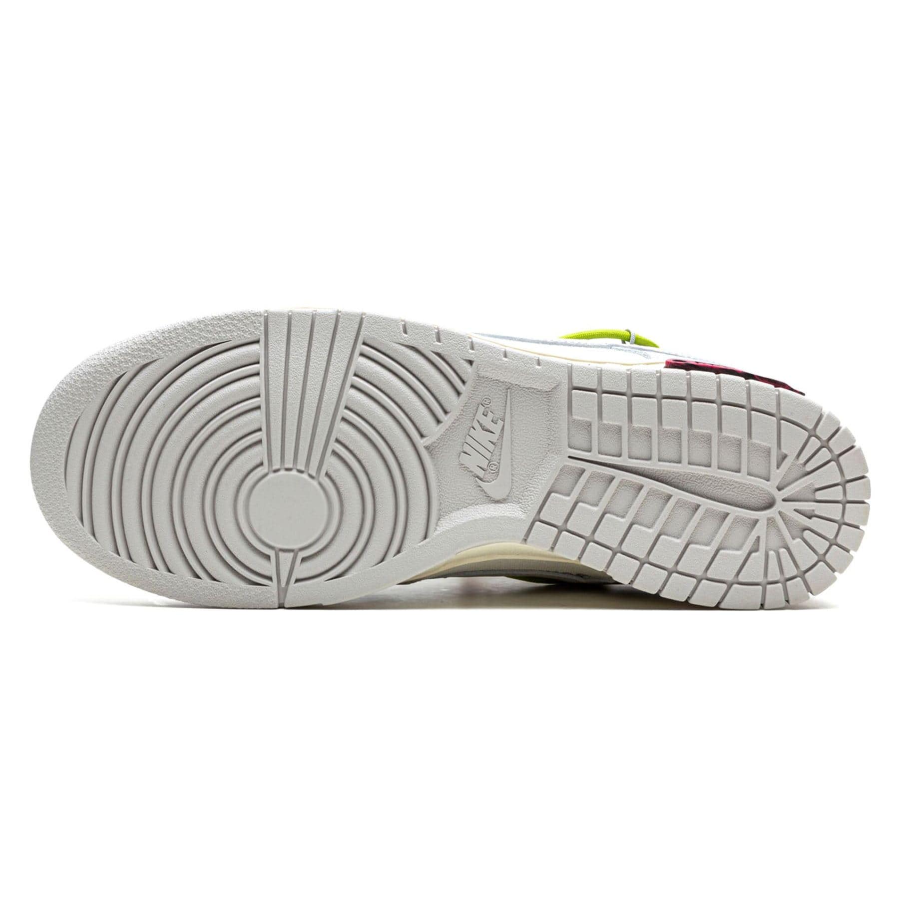 Off-White x Nike Dunk Low 'Lot 08 of 50' — UK 3 | EU 35.5 | US 3.5 — Detail View