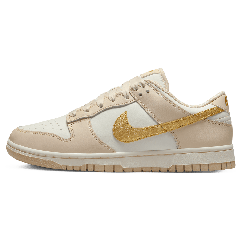 Nike Dunk Low Wmns 'Gold Swoosh' — UK 2.5 | EU 35.5 | US 5 — Front View