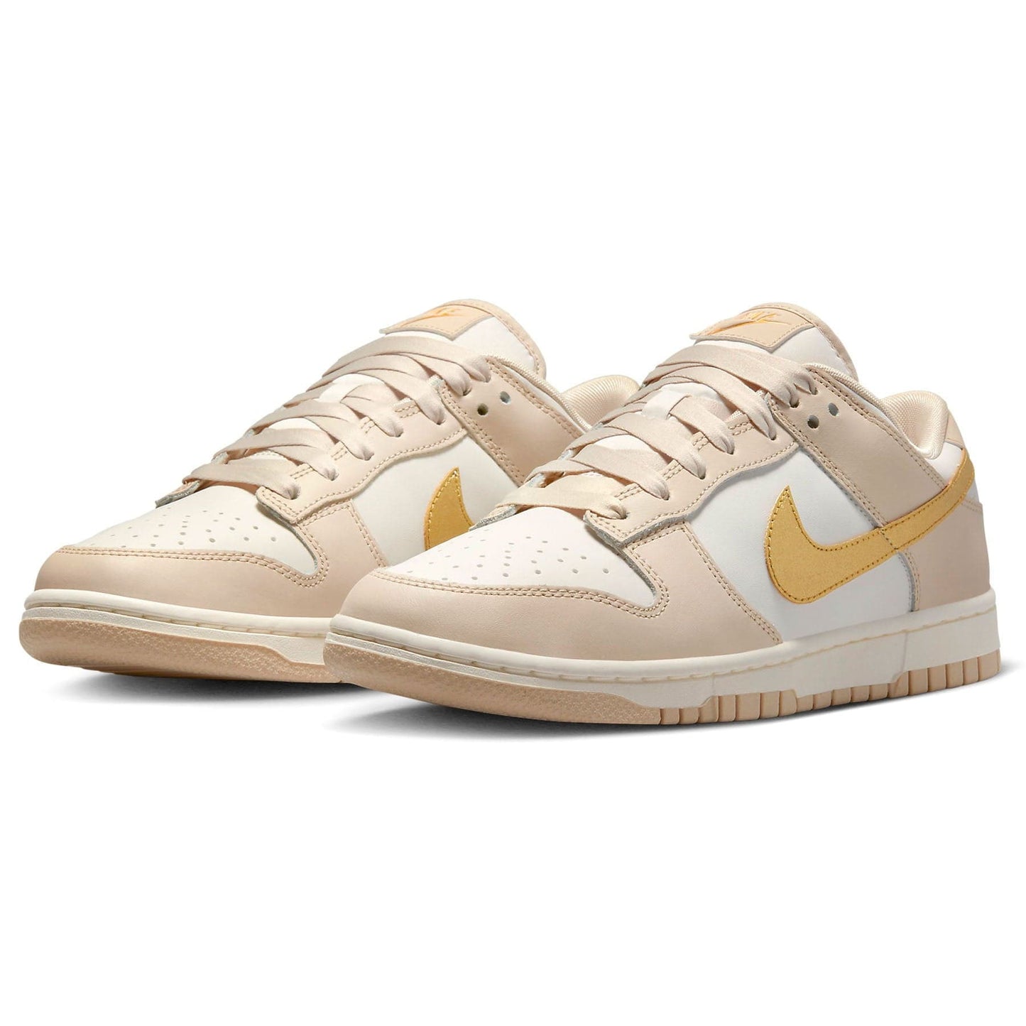 Nike Dunk Low Wmns 'Gold Swoosh' — UK 2.5 | EU 35.5 | US 5 — Side View