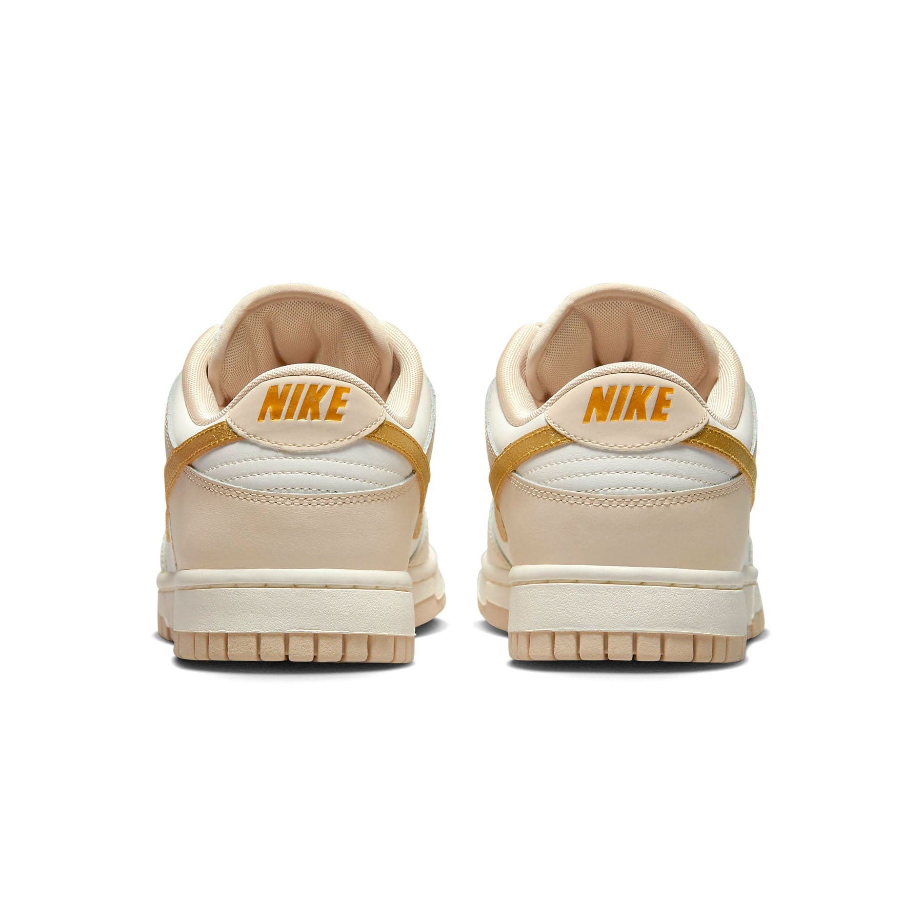 Nike Dunk Low Wmns 'Gold Swoosh' — UK 2.5 | EU 35.5 | US 5 — Top View