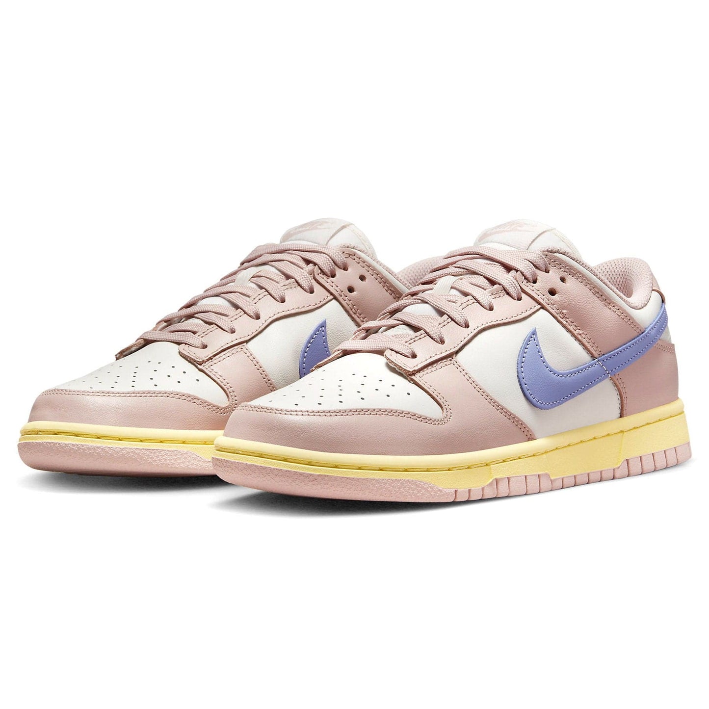 Nike Dunk Low Wmns 'Pink Oxford' — UK 2.5 | EU 35.5 | US 5 — Top View