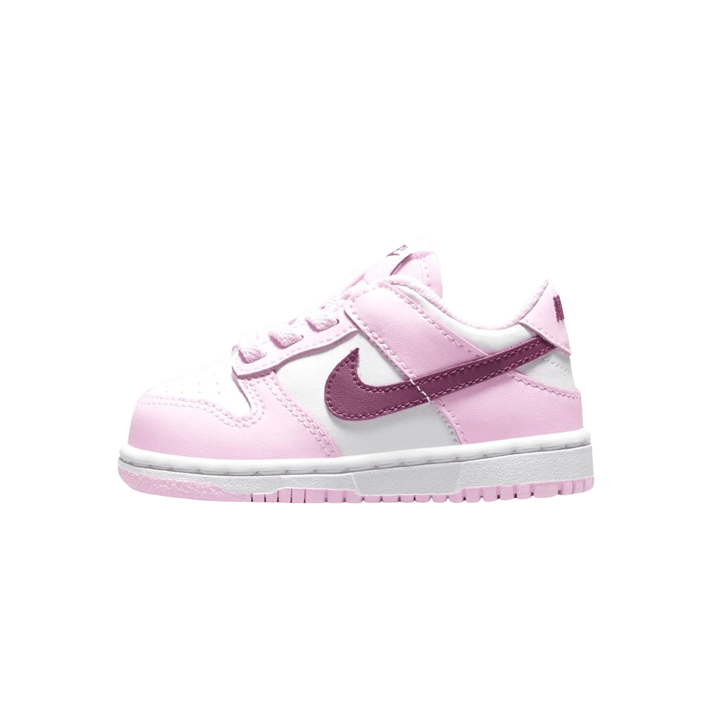 Nike Dunk Low TD 'Pink Foam Dark Beetroot' — UK 0C | EU 15 | US 0C — Front View