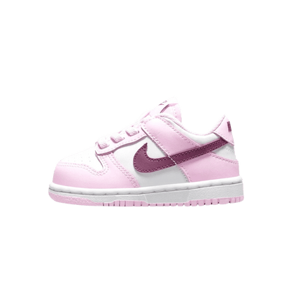 Nike Dunk Low TD 'Pink Foam Dark Beetroot' — UK 0C | EU 15 | US 0C — Front View
