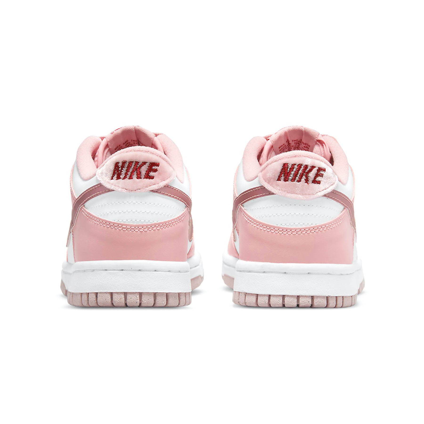 Nike Dunk Low GS 'Pink Velvet' — UK 13.5 | EU 32 | US 1Y — Top View