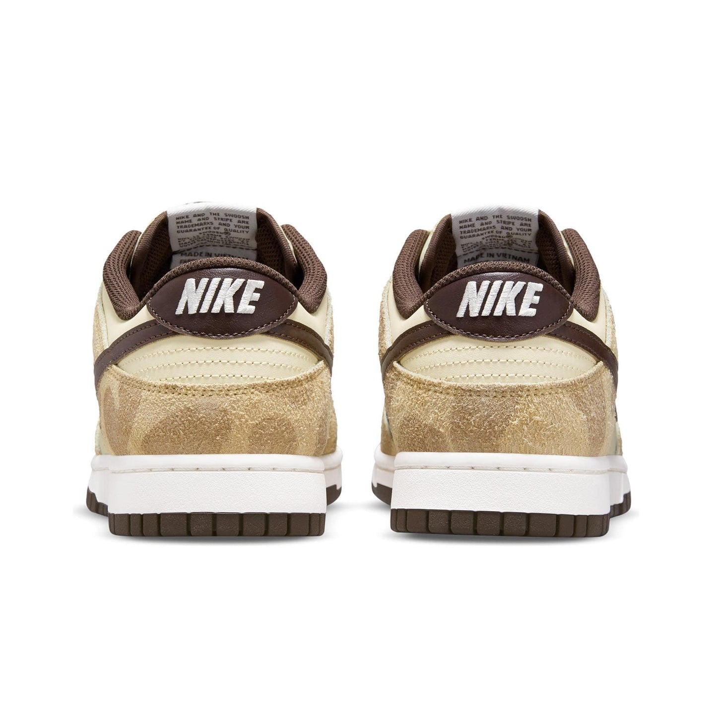 Nike Dunk Low Premium 'Animal Pack - Giraffe' — UK 3 | EU 35.5 | US 3.5 — Top View