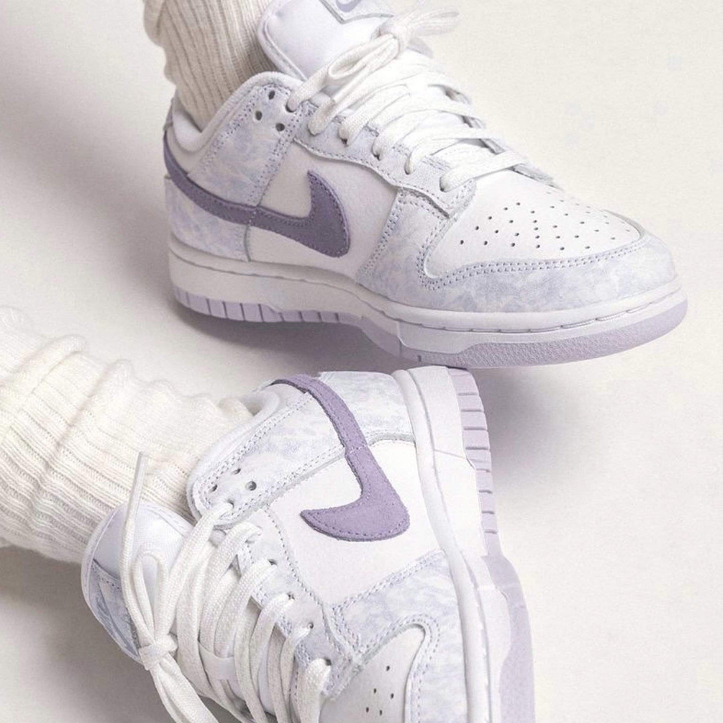 Nike Dunk Low OG Wmns 'Purple Pulse' — UK 2.5 | EU 35.5 | US 5 — Lifestyle View