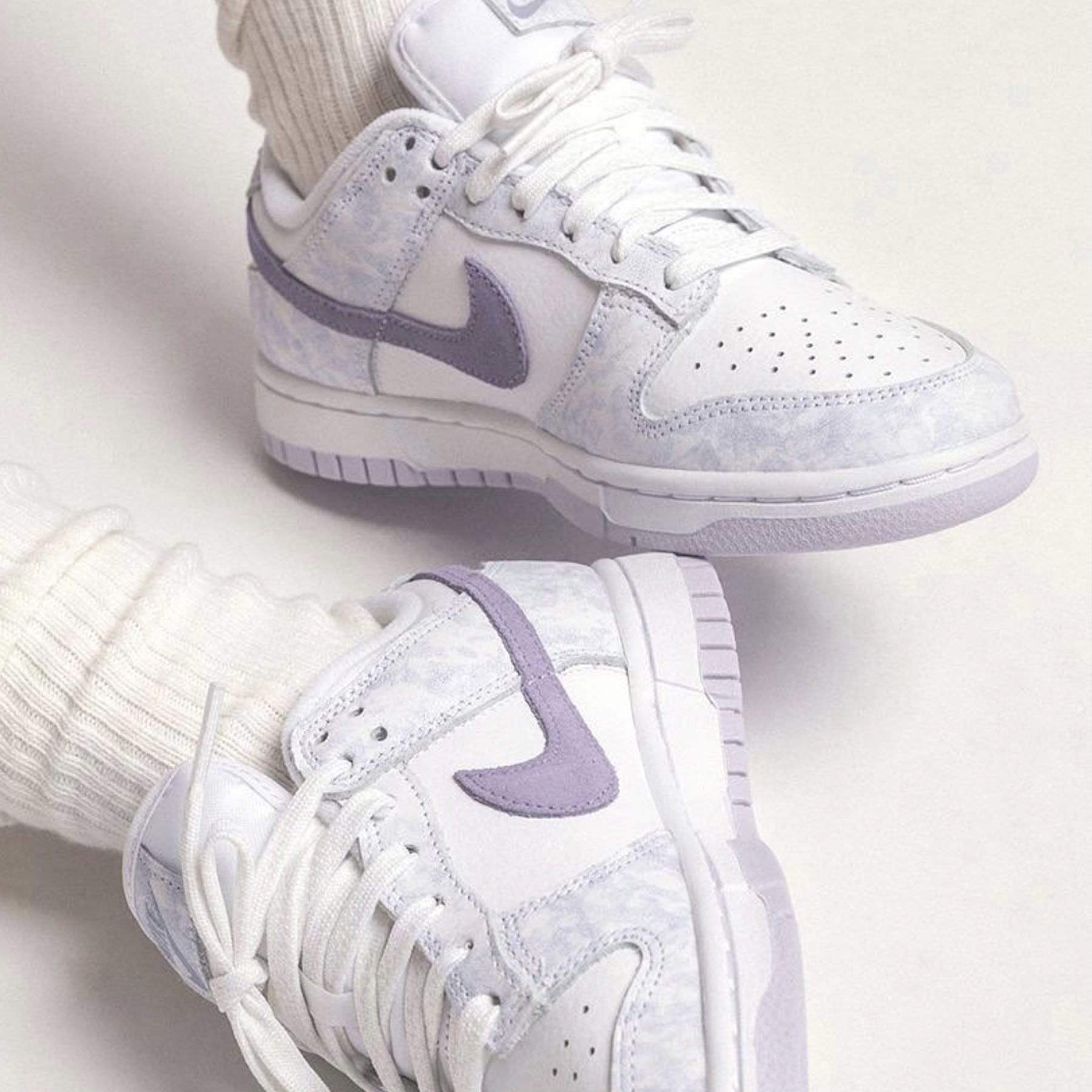 Nike Dunk Low OG Wmns 'Purple Pulse' — UK 2.5 | EU 35.5 | US 5 — Lifestyle View