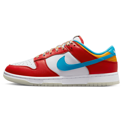 Nike Dunk Low QS 'LeBron James Fruity Pebbles' — UK 3 | EU 35.5 | US 3.5 — Front View