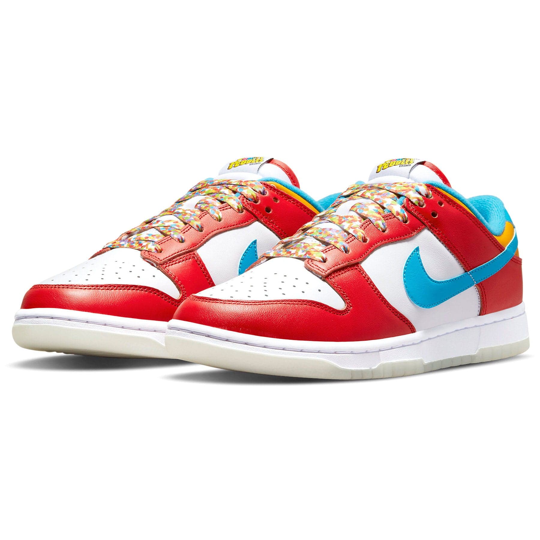 Nike Dunk Low QS 'LeBron James Fruity Pebbles' — UK 3 | EU 35.5 | US 3.5 — Side View