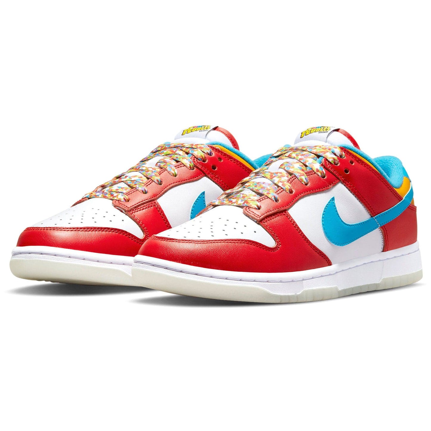 Nike Dunk Low QS 'LeBron James Fruity Pebbles' — UK 3 | EU 35.5 | US 3.5 — Side View
