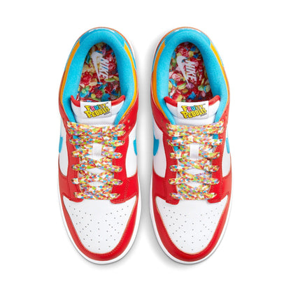 Nike Dunk Low QS 'LeBron James Fruity Pebbles' — UK 3 | EU 35.5 | US 3.5 — Back View