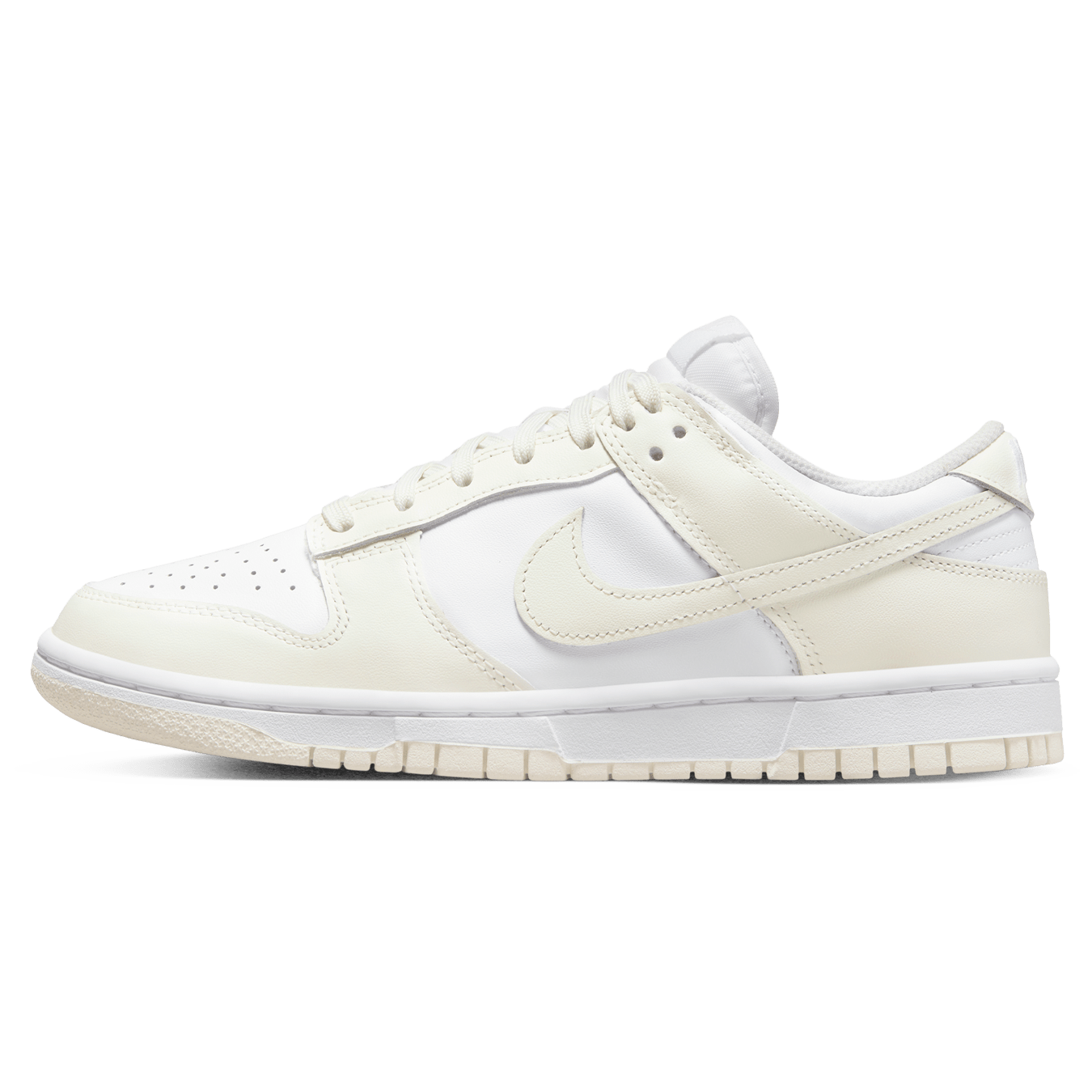 Nike Dunk Low Wmns 'White Sail' — UK 2.5 | EU 35.5 | US 5 — Front View