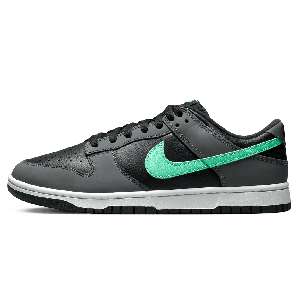 Nike Dunk Low 'Black Green Glow' — UK 3 | EU 35.5 | US 3.5 — Front View