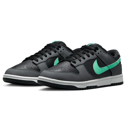 Nike Dunk Low 'Black Green Glow' — UK 3 | EU 35.5 | US 3.5 — Side View
