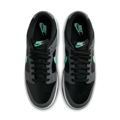 Nike Dunk Low 'Black Green Glow' — UK 3 | EU 35.5 | US 3.5 — Back View