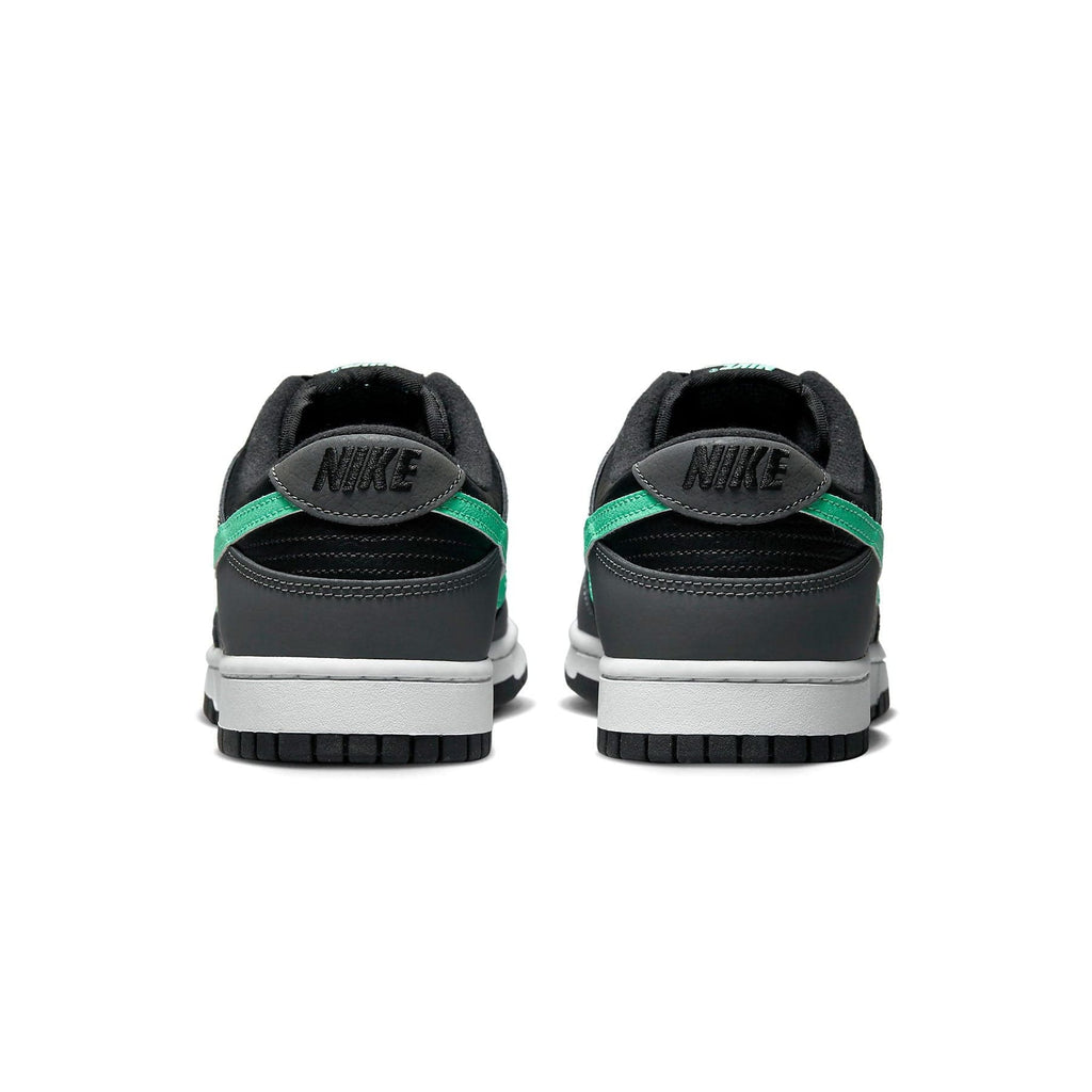 Nike Dunk Low 'Black Green Glow' — UK 3 | EU 35.5 | US 3.5 — Top View
