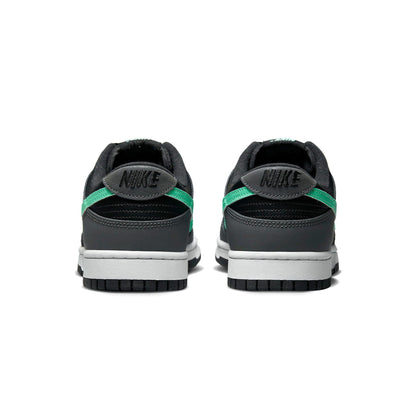 Nike Dunk Low 'Black Green Glow' — UK 3 | EU 35.5 | US 3.5 — Top View