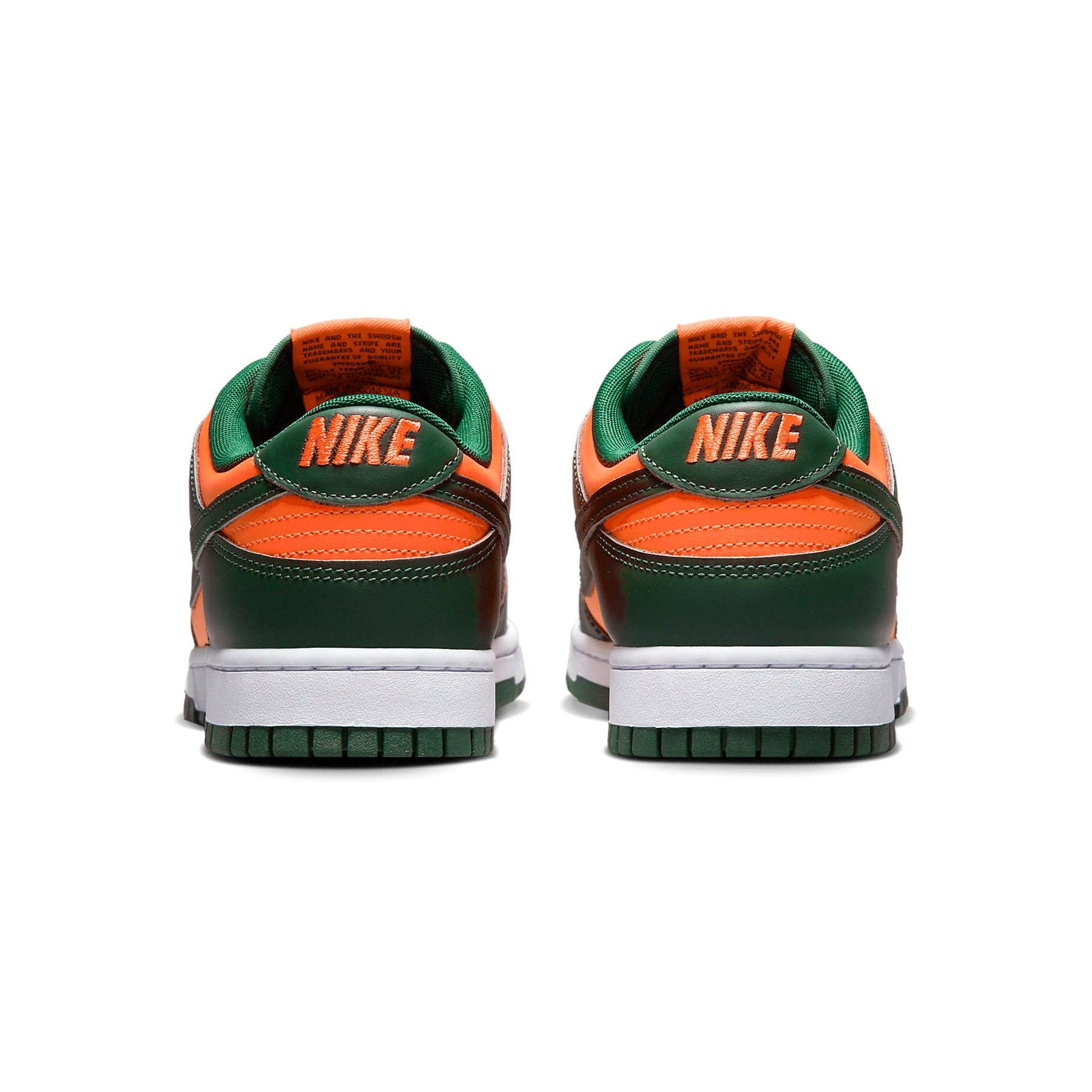 Nike Dunk Low 'Miami Hurricanes' — UK 3 | EU 35.5 | US 3.5 — Side View