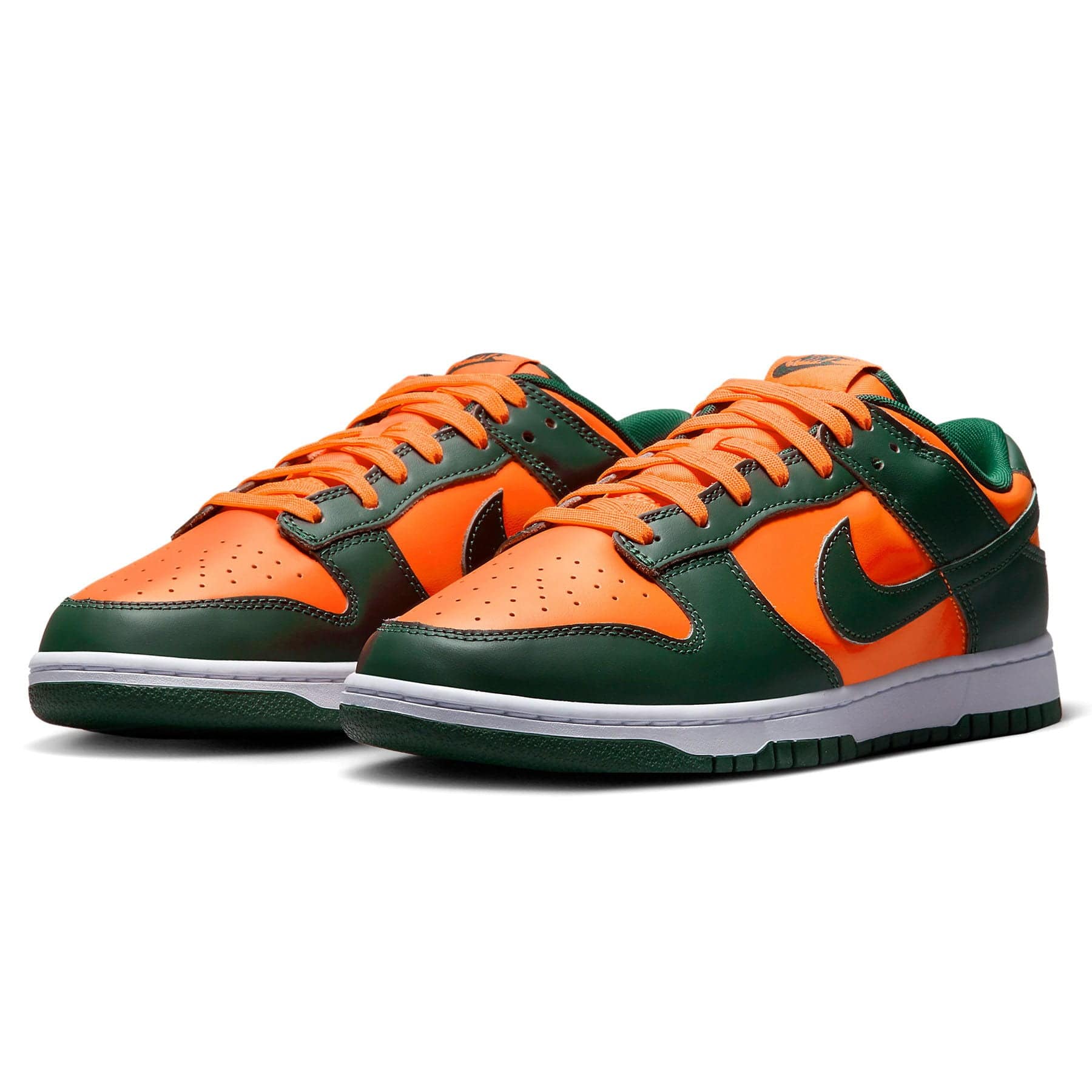 Nike Dunk Low 'Miami Hurricanes' — UK 3 | EU 35.5 | US 3.5 — Top View