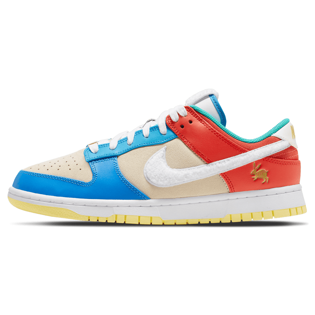 Nike Dunk Low 'Year of the Rabbit - Multi-Colour' — UK 3 | EU 35.5 | US 3.5 — Front View